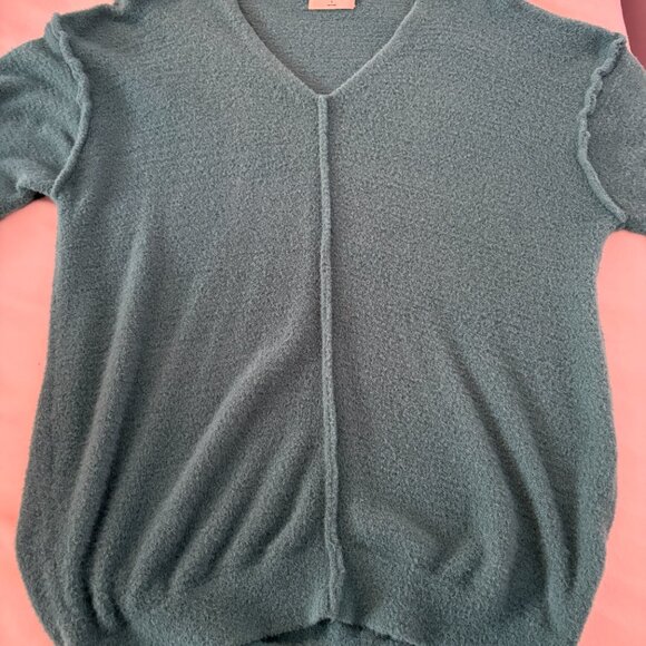 Aritzia Wilfred Free Hush Knit V-Neck Sweater (S) - Picture 2 of 4